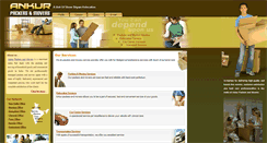 Desktop Screenshot of ankurpackersandmovers.com